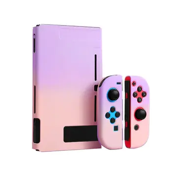 

Hard PC Protective Cover Anti-fall Case Housing Full Shell Protector for Switch R9UA