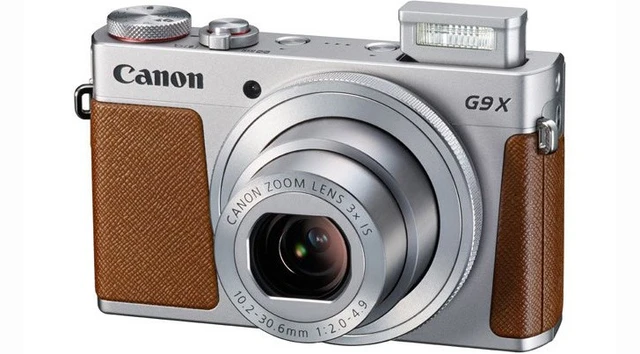 Camera Canon PowerShot G9 X Mark II silver/Brown .9mpix zoom3x 3