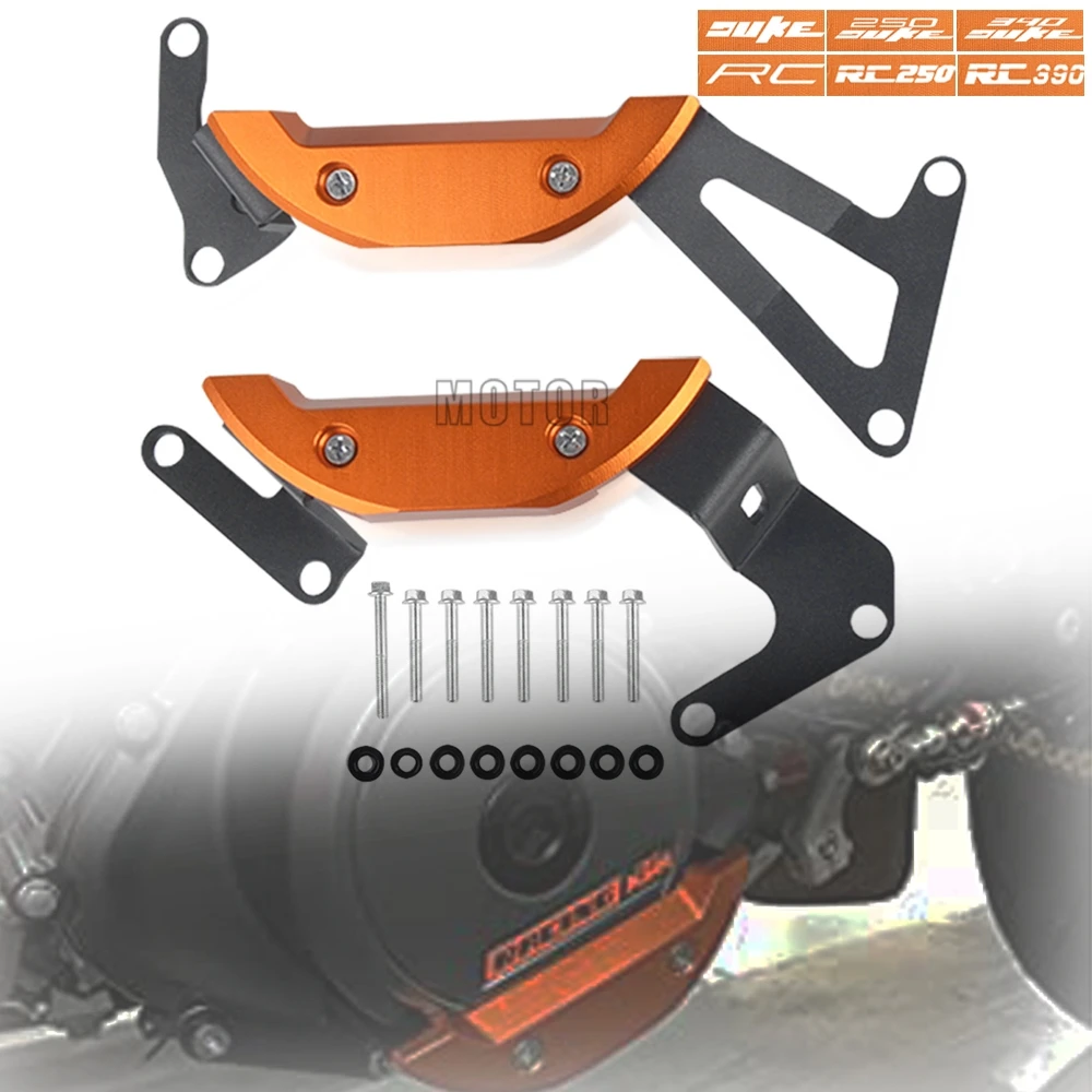 Для 390 RC390250 250 RC 2017 2018 2019 2020 защита двигателя мотоцикла ползунок комплект защитный