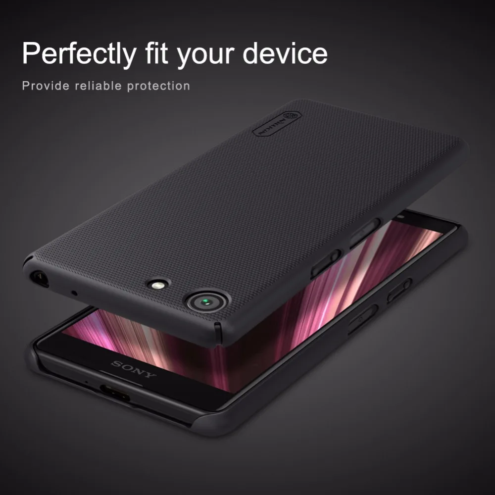 Чехол для sony Xperia XZ4 Compact NILLKIN матовая жесткая задняя крышка из ПК чехол для sony Xperia XZ4 Compact Подарочный держатель для телефона