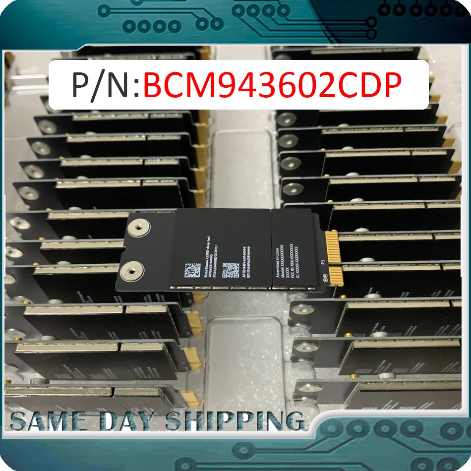 Новинка 653 00005 для Apple iMac A1418 A1419 аэропорта WiFi 802.11ac WLAN карта Bluetooth 4 2 BCM943602CDP BCM943602CDPAX 2015 2019|Компьютерные кабели и