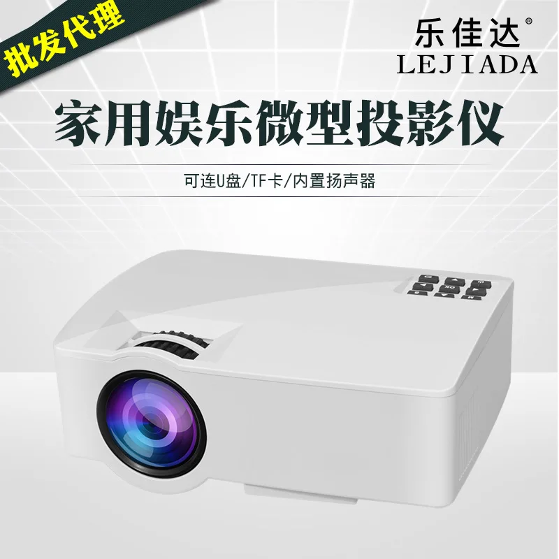 

Projector New A8 Smart Wifi Mobile Phone Screen LED Household Projector Portable High-definition Family Projection