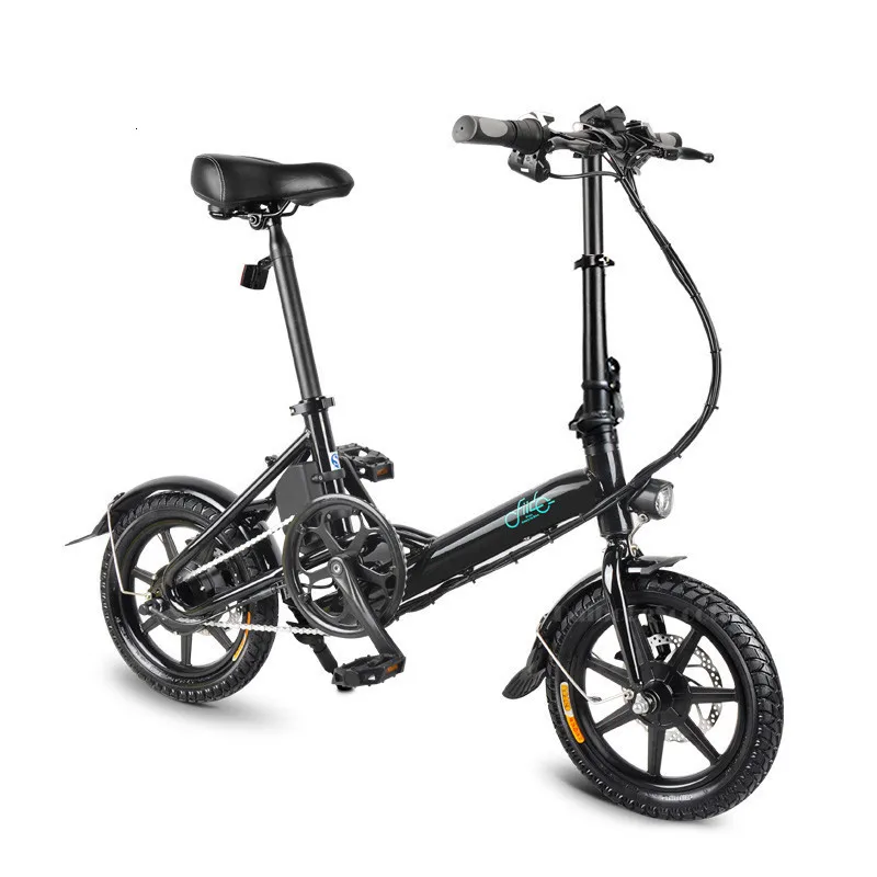 14 Inch Fiido D3 Electric Bikes Adults 2 Wheels Electric Bicycle Max Speed 25KMH 250W 36V Folding Mini Electric Scooter (5)