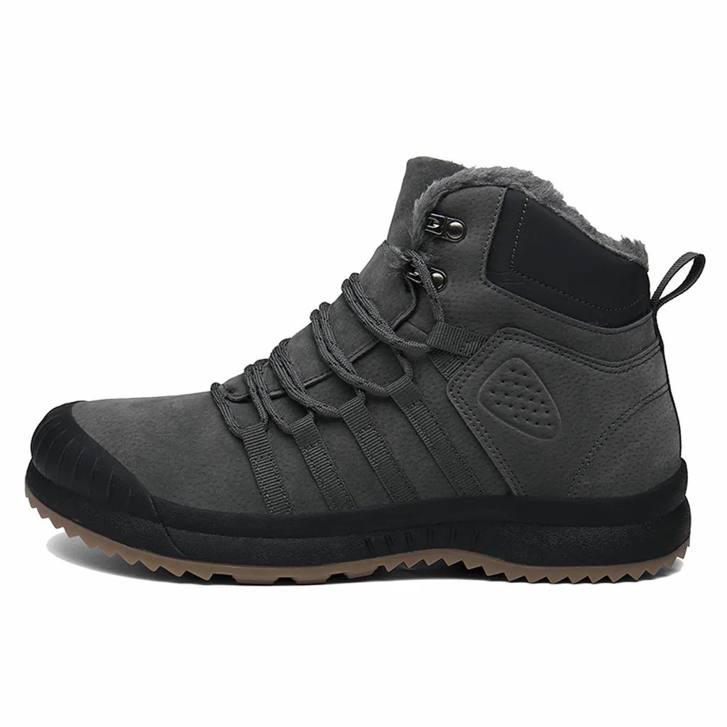 Мужская обувь; модные мужские ботинки; zapatos de hombre; мужские повседневные Бархатные Теплые хлопковые ботинки; водонепроницаемые удобные зимние ботинки