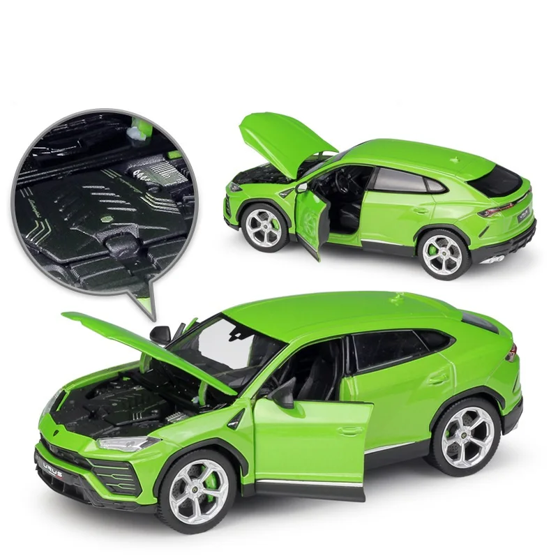 1:24 Welly модели автомобилей из сплава для Lamborghini Urus SUV литая модель автомобиля детские игрушки Рождественский подарок коллекция для взрослых