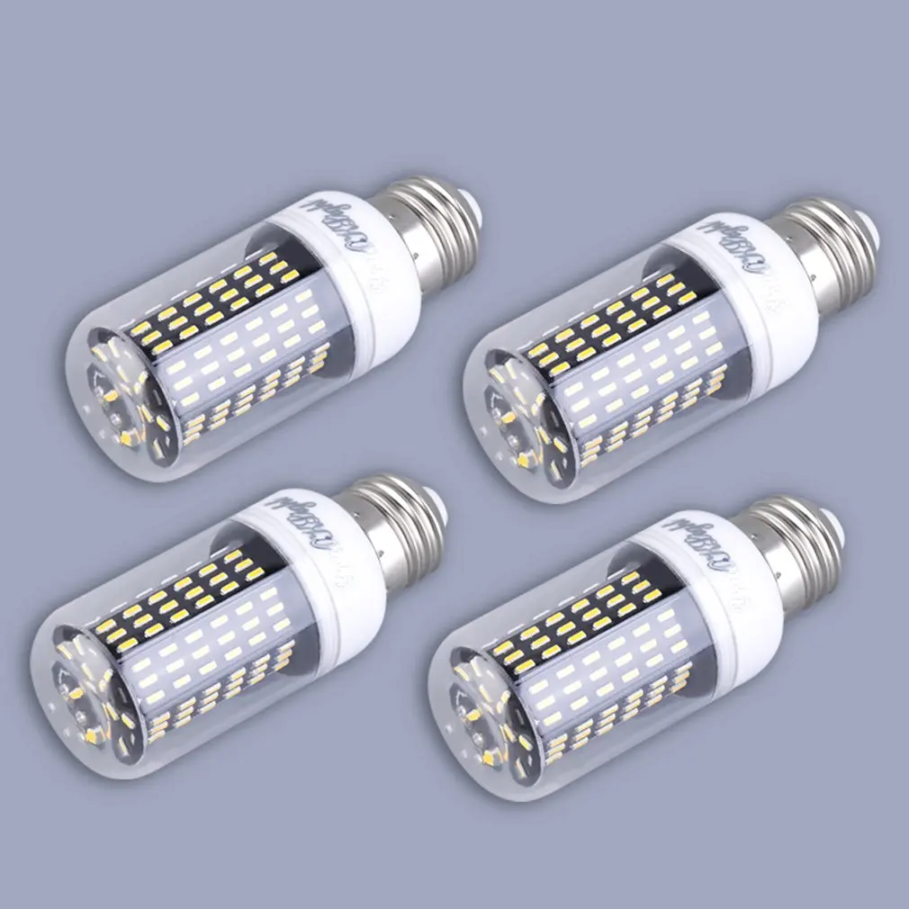 4 шт./компл. E27 15 Вт 138 SMD 4014 кукурузы светодиодный светильник лампы противотуманных фар