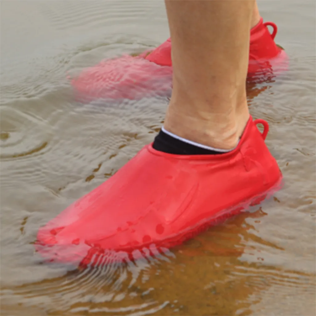 Водонепроницаемый чехол для обуви, резиновый, для улицы, непромокаемый, для походов, нескользящий чехол для обуви для дождливой погоды, для дома, для улицы, для дождливой погоды, PP3