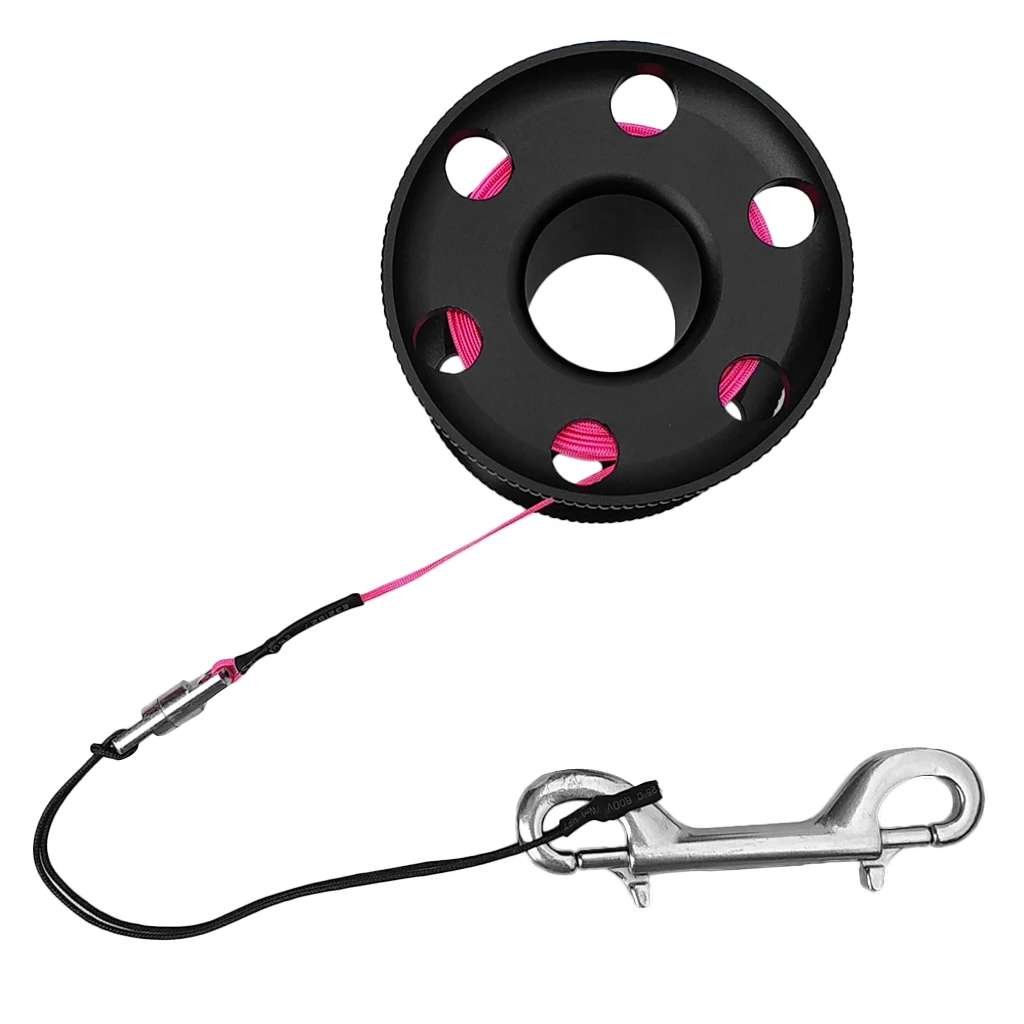 Lightweight Scuba Diving Finger Spool Reel and Replacement 50m/164ft 100ft 30m /20m/66ft Strong Strength Line