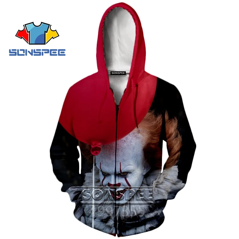 4 SONSPEE Stephen King's It balloon Harajuku/футболка с 3d принтом для мальчиков и девочек-подростков/толстовка/толстовки/шорты Детская одежда X215 - Цвет: 4