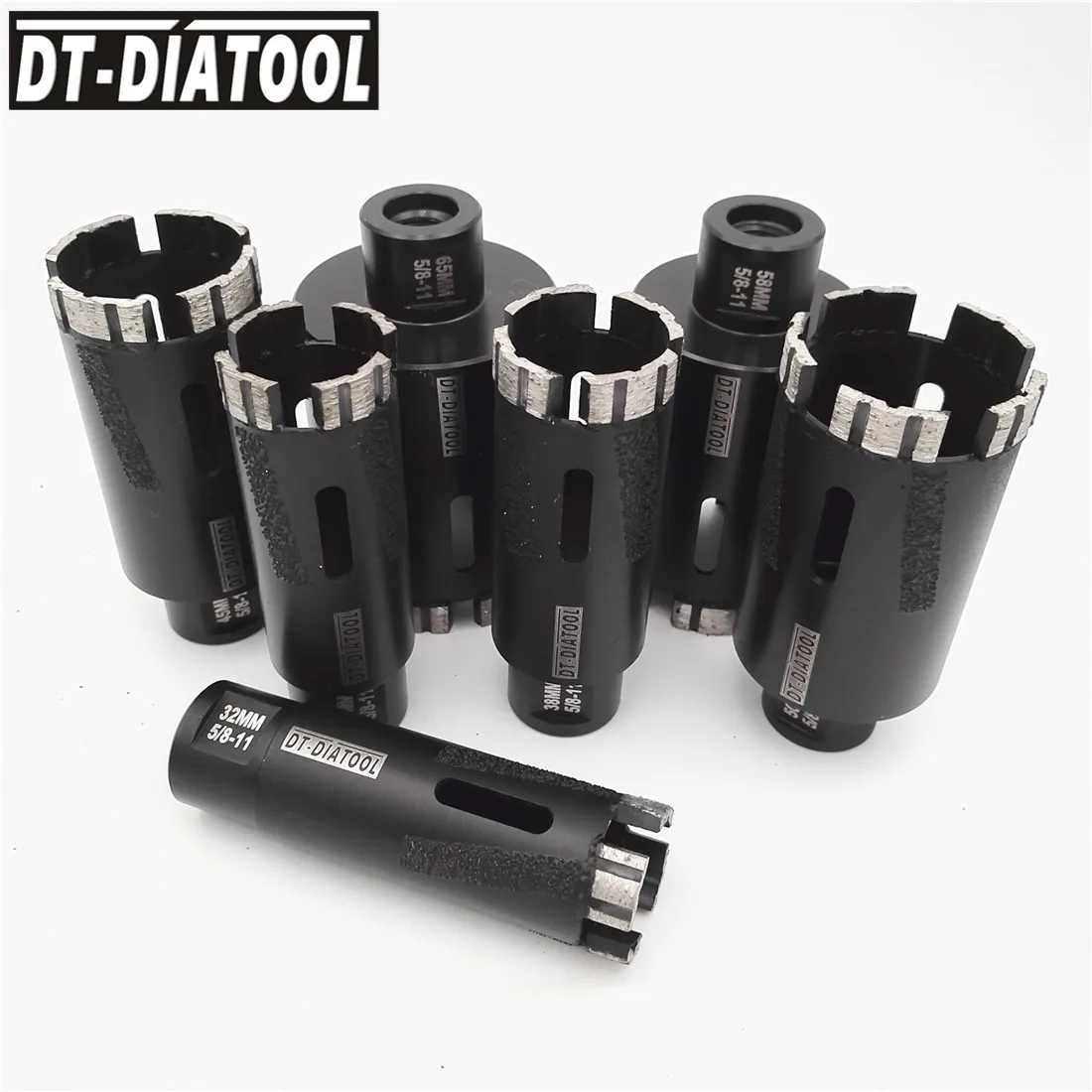 DT DIATOOL 1pc Diamond Dry Drilling Core Bit Granite Marble Drill Bit