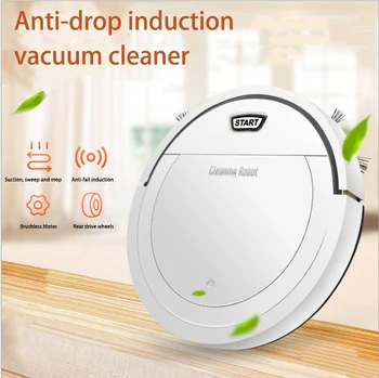 

3in1 Robot Vacuum Cleaner 1800PA Poweful Suction Pet Hair Home Dry Wet Mopping Cleaning Robot Auto Charge Vacuum Mini Cleaner
