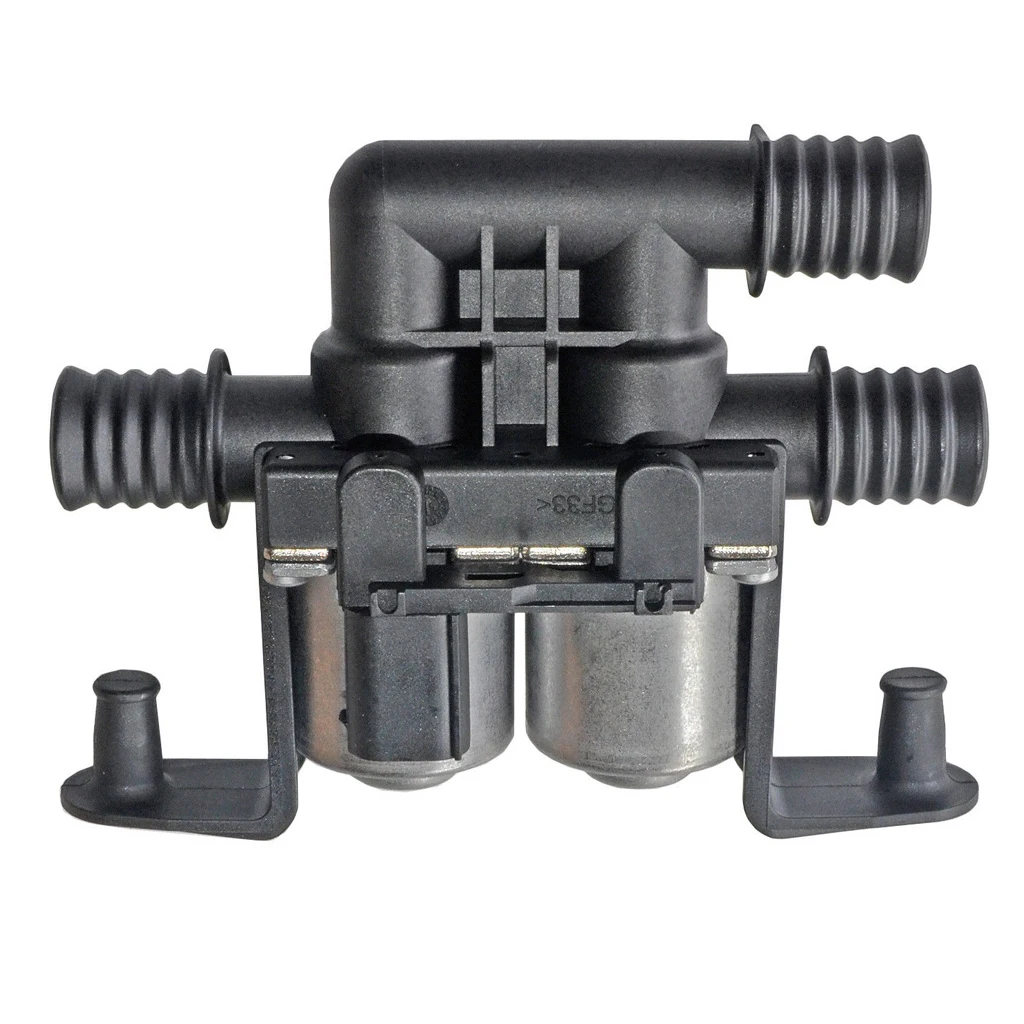 Control Valve, 64116906652 Car Adapter Valve Inactivity Heater Solenoid Water Valve for BMW E63 645ci/650i/M6 (2004-2010 )