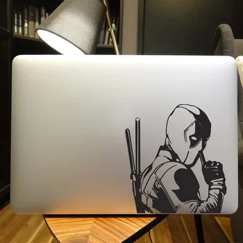 

Deadpool Laptop Sticker for Macbook Pro 16" Air Retina Touch Bar 11 12 13 15 inch Vinyl Mac Book Skin Comic Hero Notebook Decal