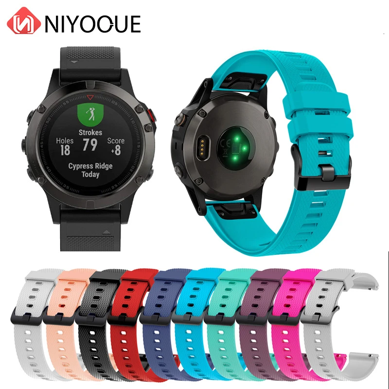Мягкий силиконовый сменный ремешок для Garmin Vivoactive3 3 Vivomove HR смарт-браслет Forerunner 645