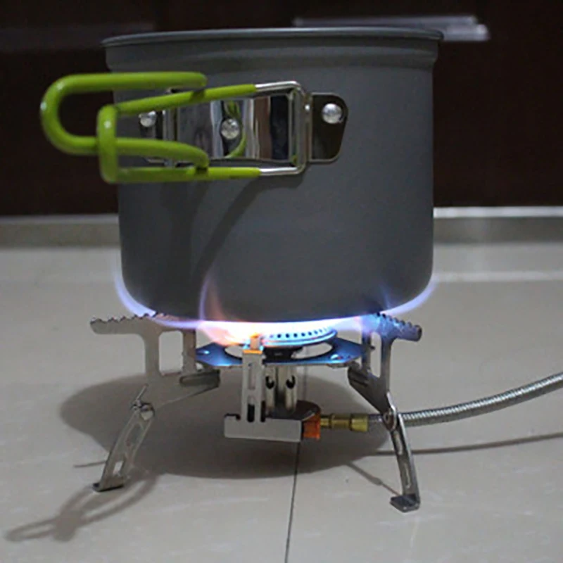 

Outdoor Gas Stove Camping Gas burner Folding Split Stoves hiking Portable Foldable Split Stoves 3500W