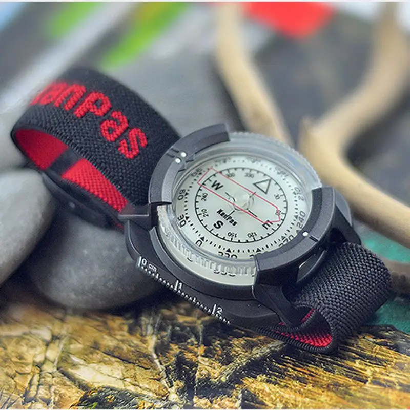Спорт на открытом воздухе компас портативный скалолазание езда светящиеся часы Тип навигатор