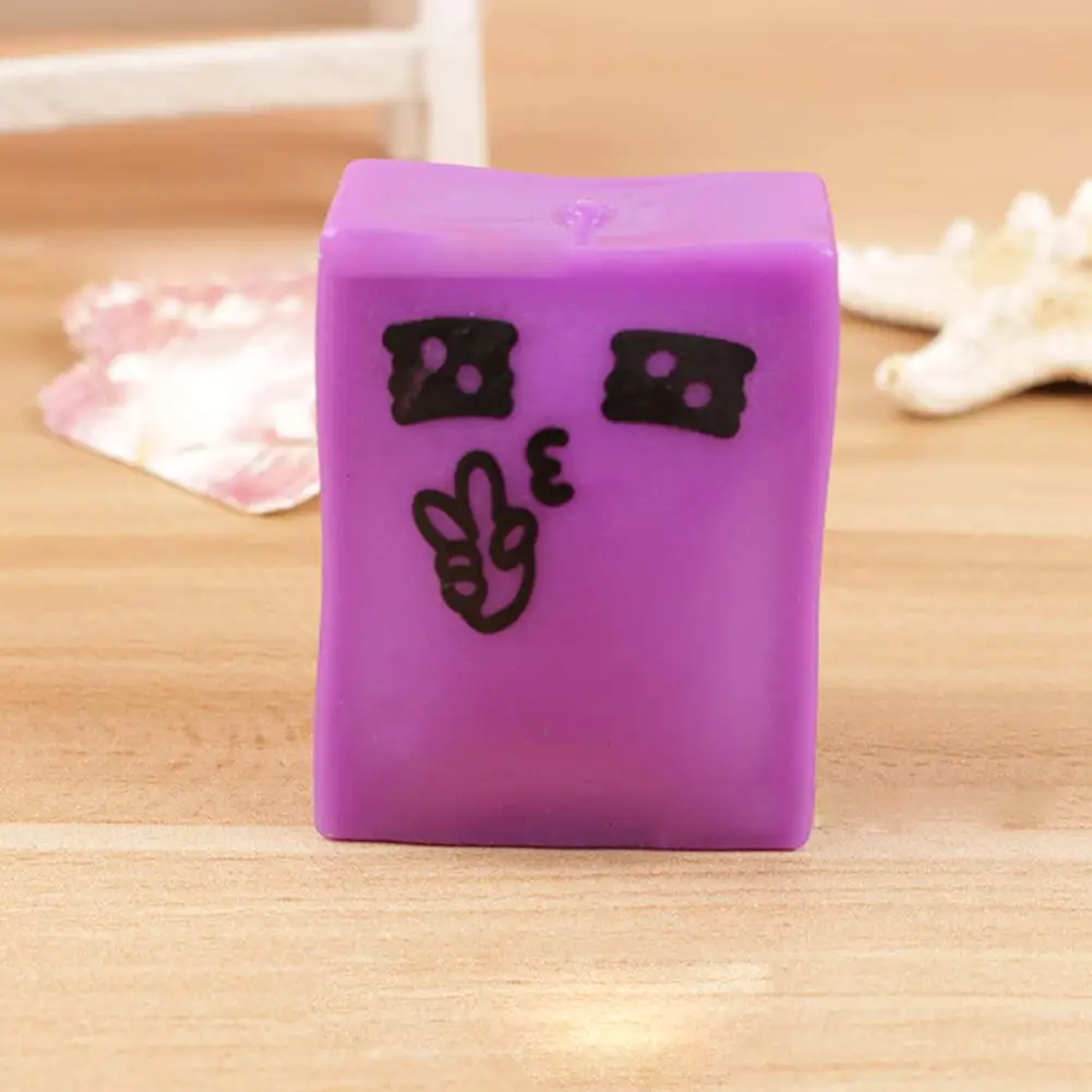 Kuulee милый мягкий Моделирование Tofu Squeeze игрушки Мягкий снятие стресса вентиляционные шары как рождественские подарки