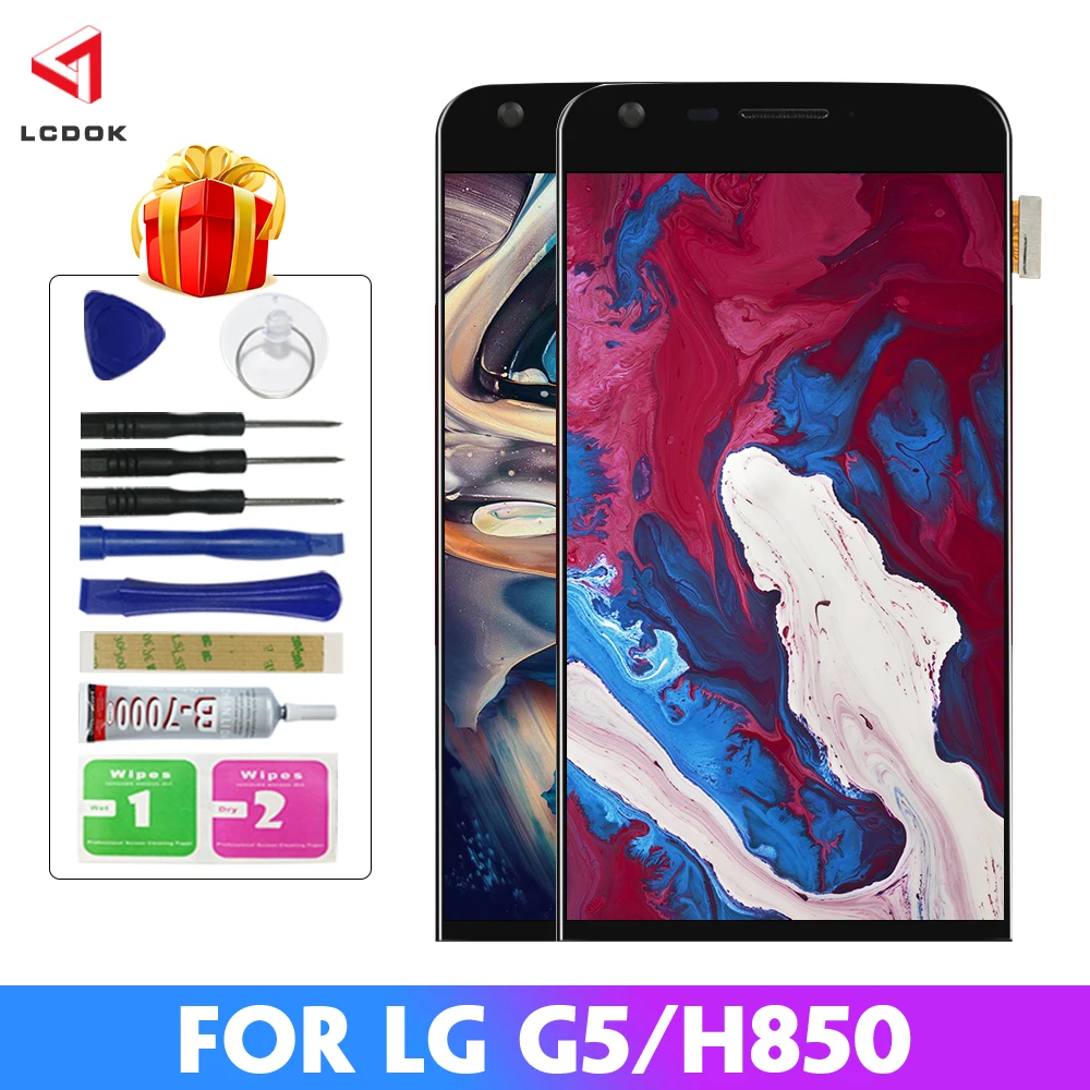 100% протестированный ЖК-дисплей для LG G5 H840 H850 H860 кодирующий преобразователь