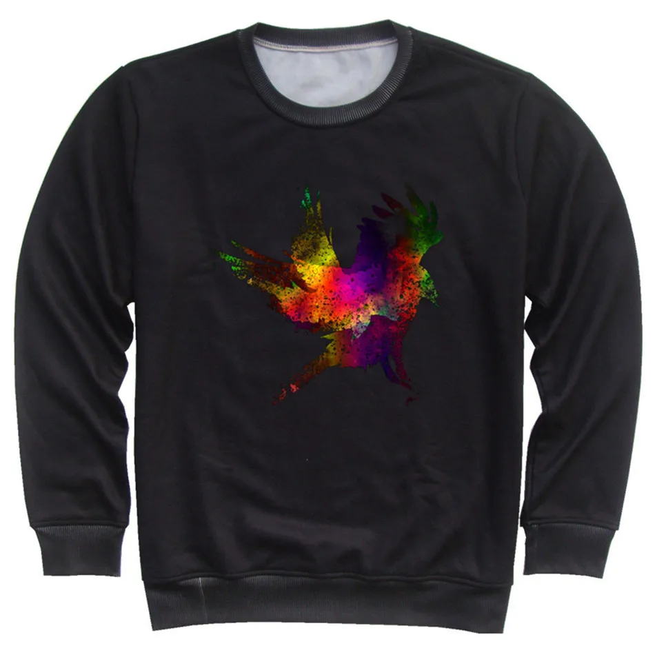 4-13 Years Old. Kids Children 3D Sweatshirts Lovely Colorful Animal Astronaut Panda Tiger Skull Mask Print Boys Girls Pullovers