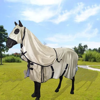 

Sunscreen Horse Fly Rug Anti-mosquito Detachable All In One Horse Fly Rug