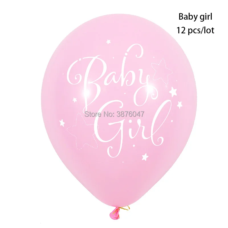 Воздушный шар на 1 й День рождения baby shower 12 шт./лот украшения для вечерние НКИ
