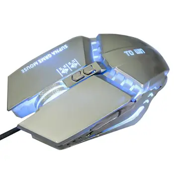 

Universal Ergonomic 3200DPI Optical Wired USB Mouse for PC Computer Notebook