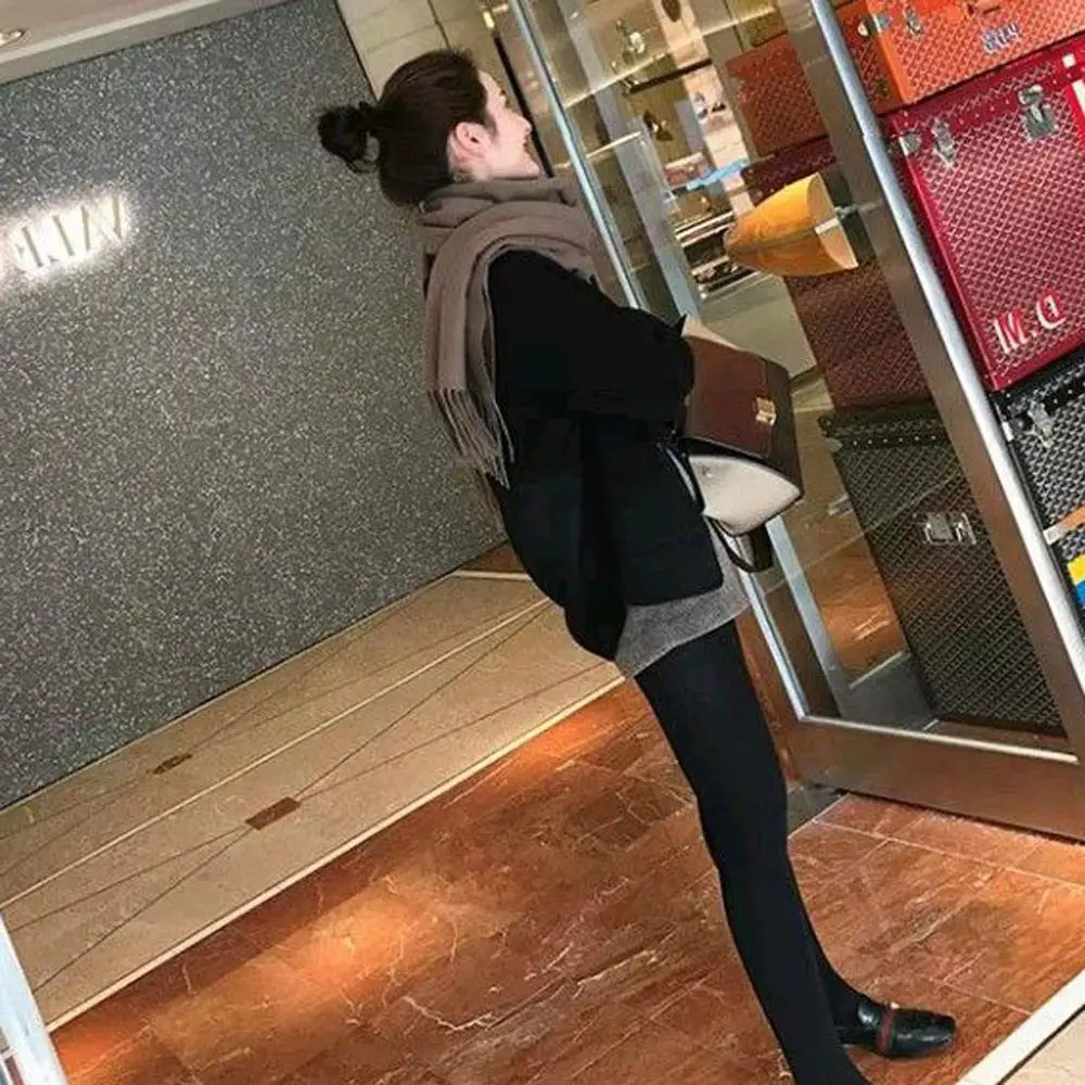 Кашемировое шерстяное Женское пальто зима модное винтажное элегантное одноцветное пальто с отворотом cappolto Lana Donna Manteau Mouton Femme