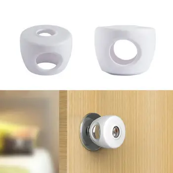 

Protection Of Children Lock Doorknob Safety Cover Baby Child Infant Baby Safety Protector Door Handles Cover Home Security