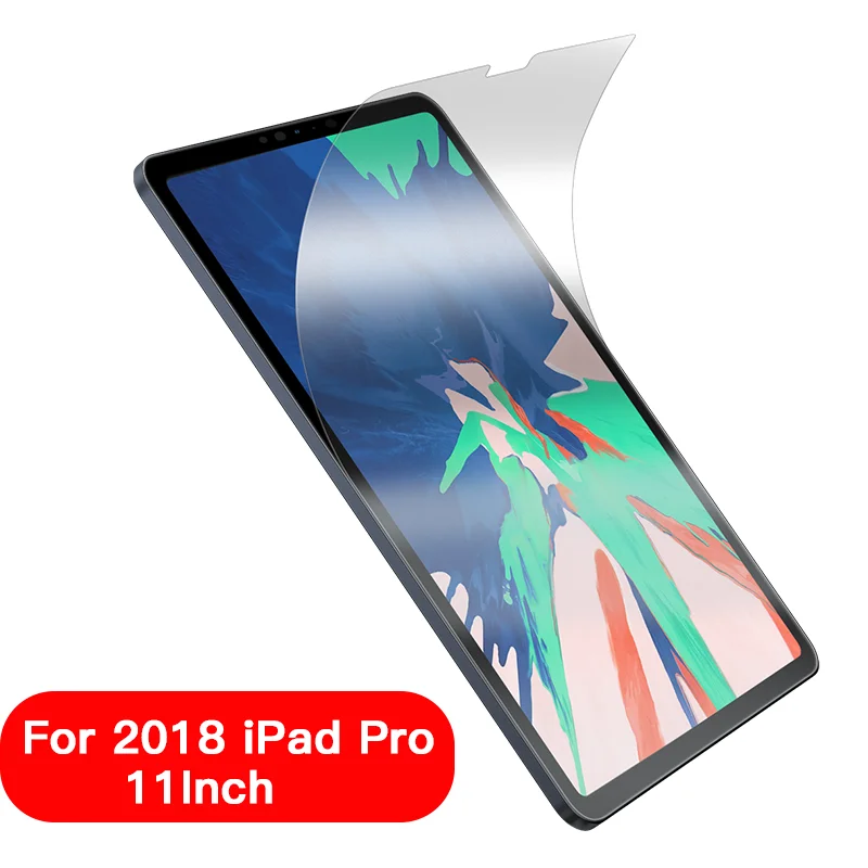 Baseus бумажная Защитная пленка для iPad Pro 12,9 11 10,5 9,7 7,9 дюймов Матовая Антибликовая пленка для iPad 10,2 - Цвет: For 2018 iPad Pro 11