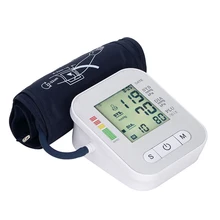 Medical Equipment Tonometer Home Blood Pressure Monitor  Family Digital Blood Pressure Monitor Upper Arm LCD Screen Tonometer