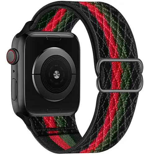 Nylon Strap For Apple Watch band 38 40 42 44 45 49mm Sports Loop Watchband For IWatch series Ultra 9 8 7 SE 6 5 4 Correa - Image 29