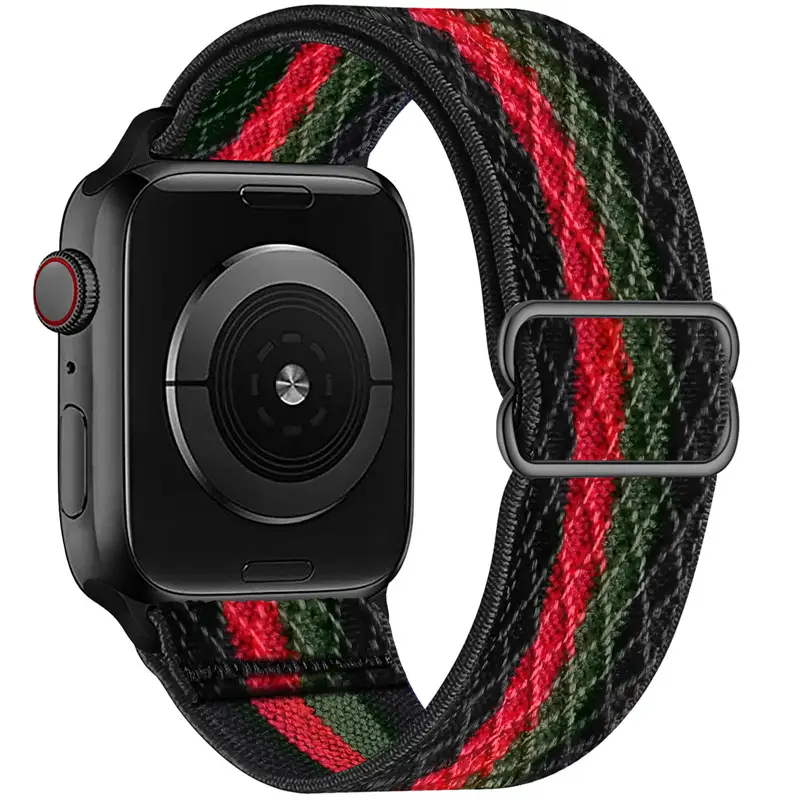 Nylon Strap For Apple Watch band 38 40 42 44 45 49mm Sports Loop Watchband For IWatch series Ultra 9 8 7 SE 6 5 4 Correa - Image 29