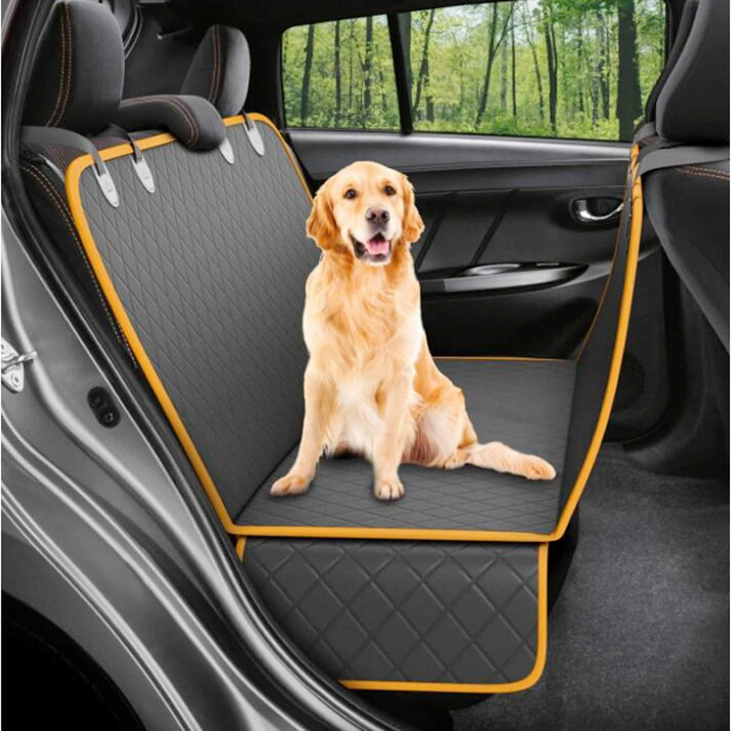 Protector para asiento de coche para perros y 100%, alfombrilla de viaje impermeable, malla, hamaca, cojín
