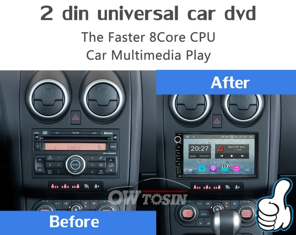 Discount 5 USB Port Octa Core Android 9.0 Universal Central Multimidia Double 2din 2 din Car Radio DVD Player GPS Navigation DSP 6
