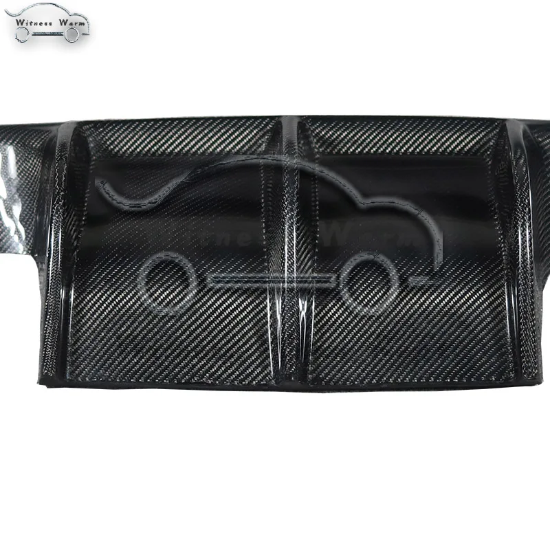 Комплект из 3 предметов углеродного волокна диффузор для заднего бампера