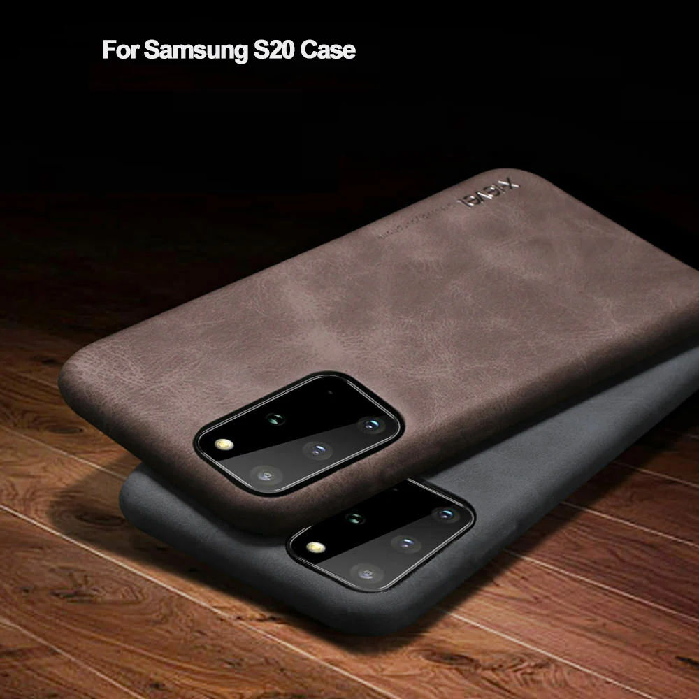 

Vintage Soft Leather Case For Samsung Galaxy S20 Plus Ultra Retro Slim Back Cover Fr Samsung S20 Ultra Luxury Durable Case Cover