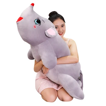 

Dropshipping Epacket shopify 1pc sleep pillow super soft plush mouse doll plush rat plush animal toy Christmas Halloween gift