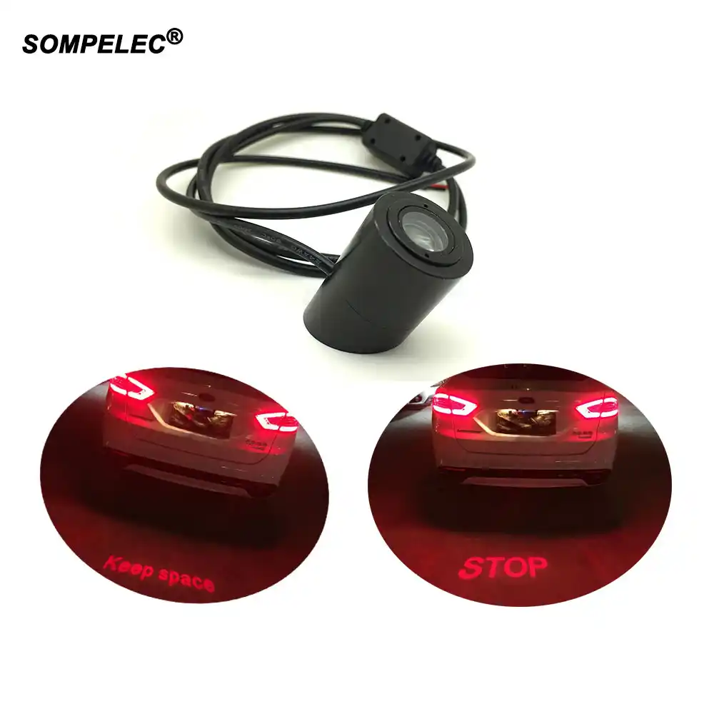 LED AUTO STOP Laser Luce Proiettore posteriore luce del freno anti-collisione Lampada STOP