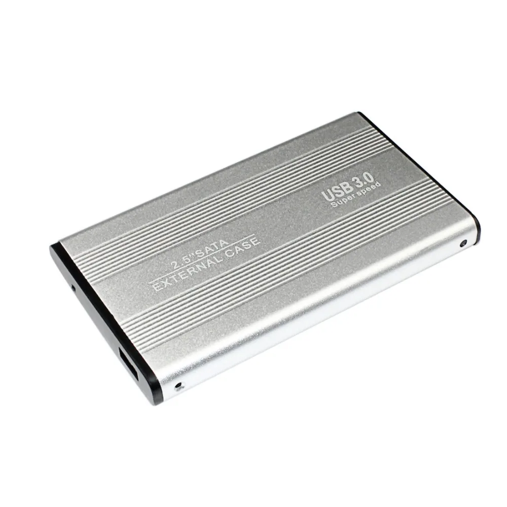Алюминиевый сплав USB 3,0 HDD корпус 2,5 дюймов SATA USB HDD чехол жесткий диск коробка внешний жесткий диск USB жесткий диск корпус 5GBbps