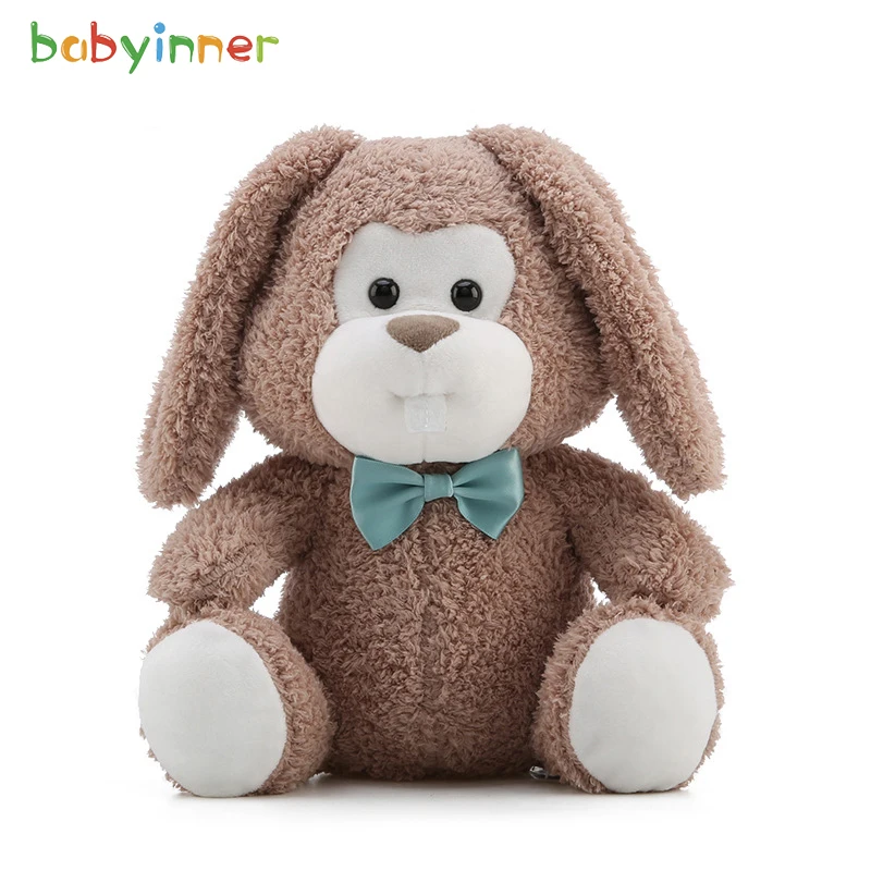 Babyinner большой зуб кролик плюшевые игрушки 25 см 9 8 дюйма мягкий милый детская