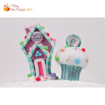

LIFE MAGIC BOX Candyland Photography Backdrops Mini House Baby Shower Photo Studio Backdrops