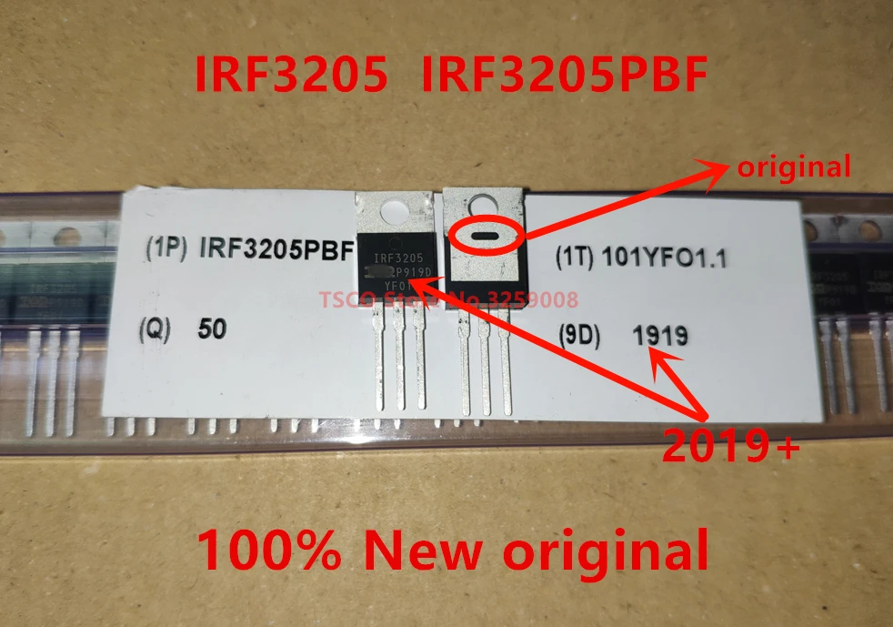 50 шт. IRF3205 IRF3205PBF 100% A/55 в новый оригинальный | Обустройство дома