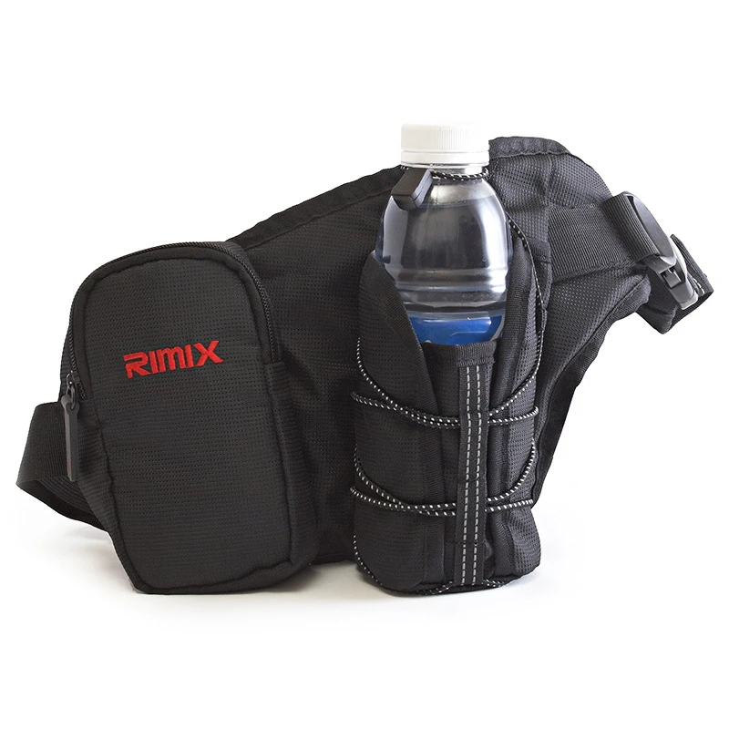 

RIMIX Sports Pockets Kettle Pockets Fitness Portable Pockets Mobile Phone Kettles Outdoor Multifunctional Pockets Black