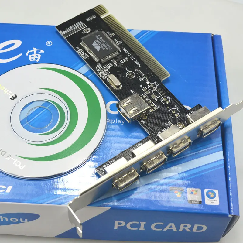 E Archean PCI USB карты USB2.0 карта PCI карта расширения PCI 4USB рот через конверсионной карты
