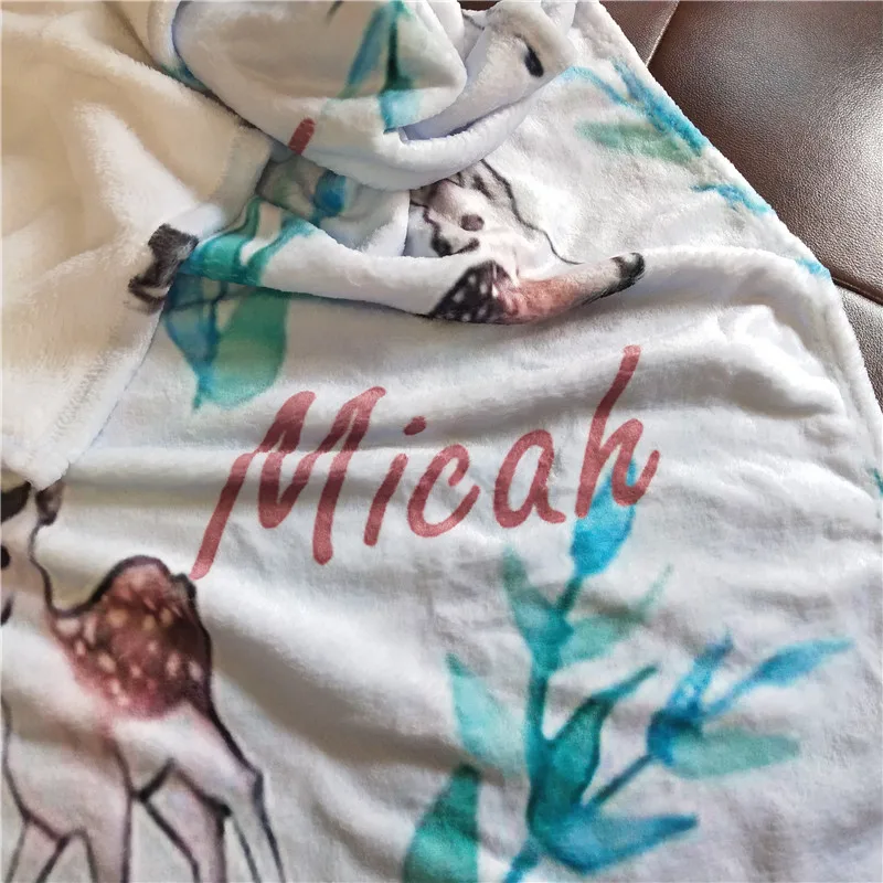 Персонализированное детское одеяло Пеленальное Одеяло для младенцев пеленка