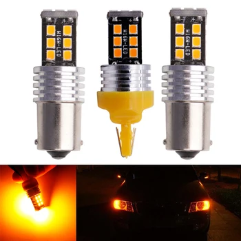 

P21W LED Bulb T20 W21W 7443 7440 BAU15S For Mercedes W203 W211 W204 W210 Benz BMW F10 E34 E30 F20 X5 E70 Car Tail Brake Lights