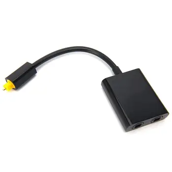 

1 in 2 Out Digital Fiber o Optical Splitter Cable ,Fiber optic adapter,Fiber converter, o Adapter Cable(0.2M)