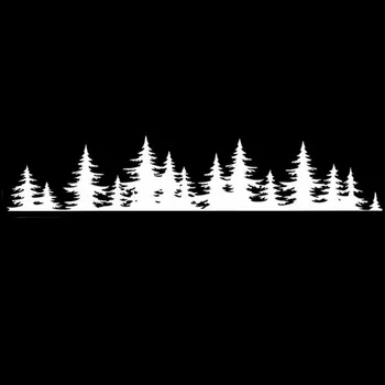 

Sticker Pine Tree Forest Styling Vinyl Decals Replacement Car Body Window Graphic Waterproof Cars Stickers
