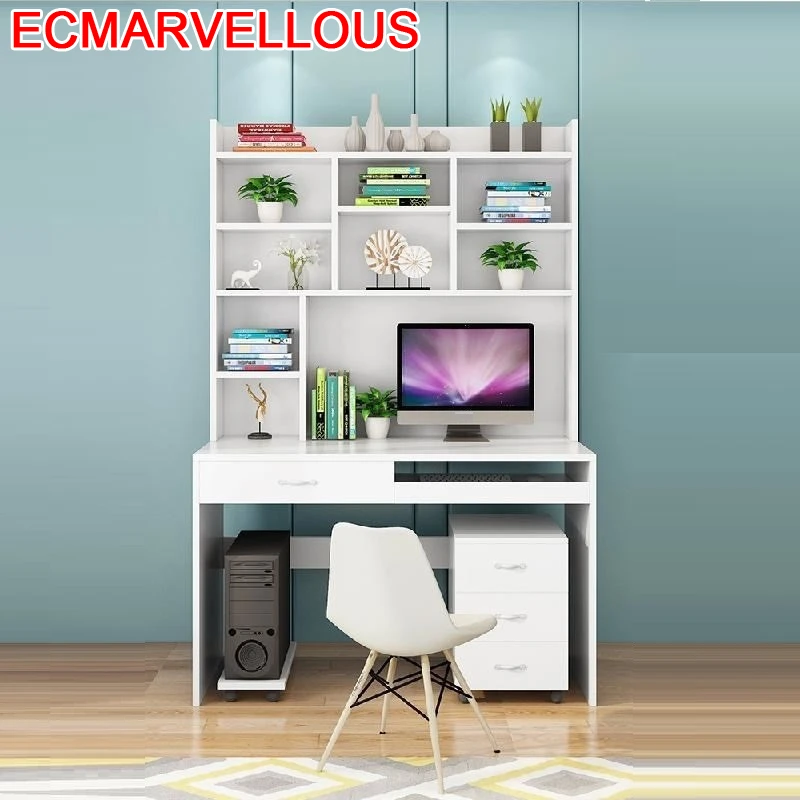 

Tisch Scrivania Standing Tafel Office Furniture Mesa Notebook Bed Laptop Stand Desk Tablo Computer Bedside Table With Bookcase