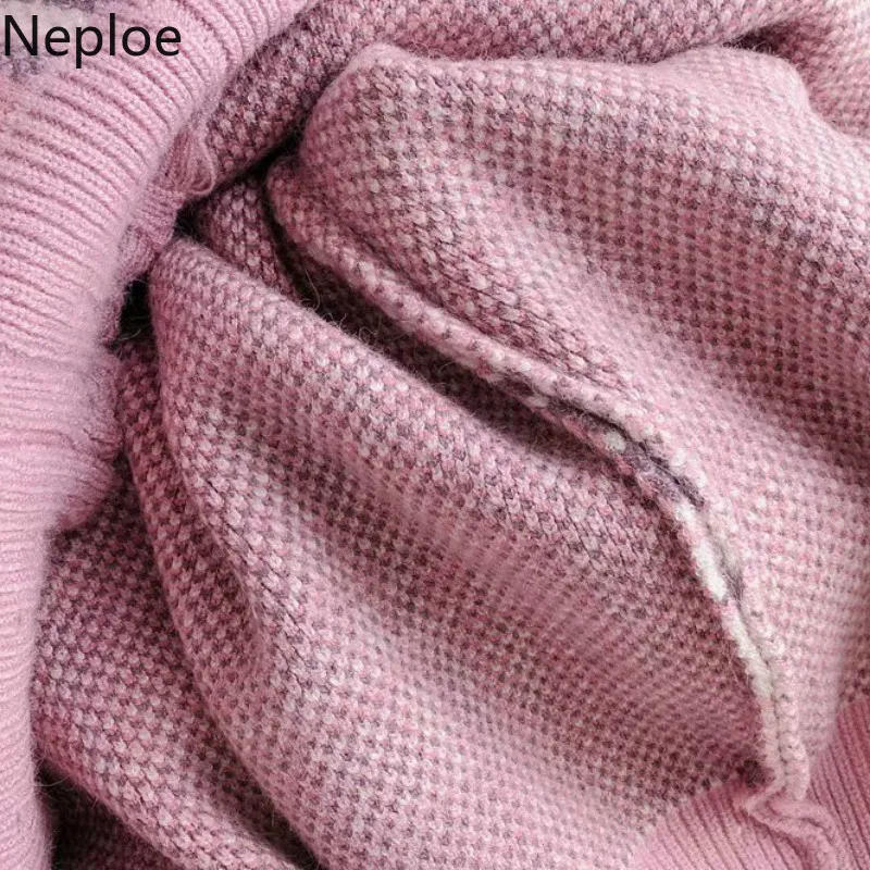 Neploe/Новые Осенние клетчатые толстовки в сумасшедшем стиле для женщин, Свободный пуловер с капюшоном, свитшоты, Лоскутные Повседневные студенческие Короткие топы 46198